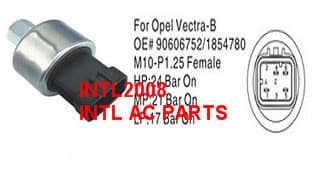 AC pressure sensor switch for Opel Vectra